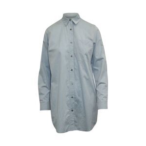 Alexander Wang Shirt Dress in Light Blue Cotton